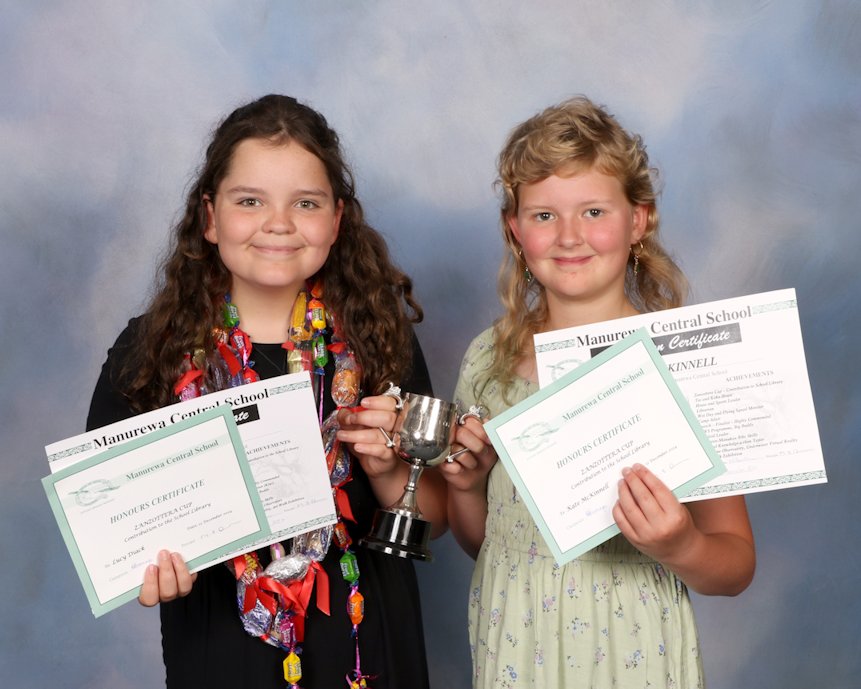 Picture of Contribution to the School Library recipient